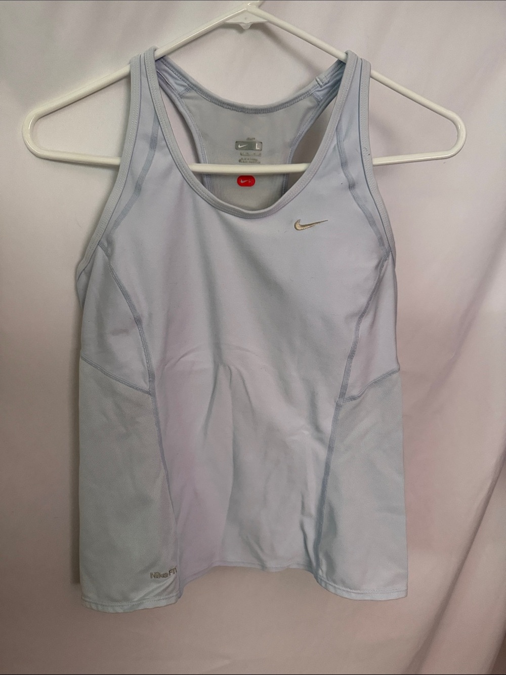 Nike Women’s Pale Blue Racerback Athletic Tank